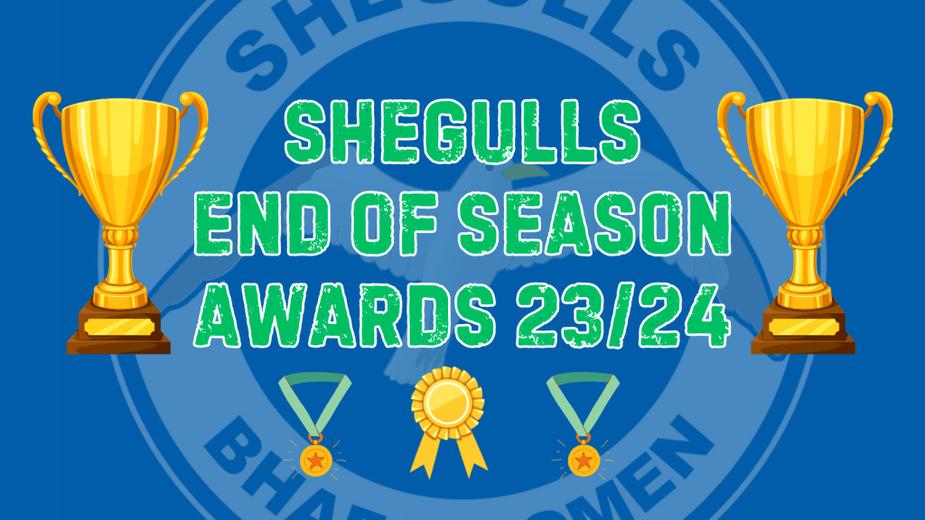 SHEGULLS END OF SEASON AWARDS&nbsp;23/34