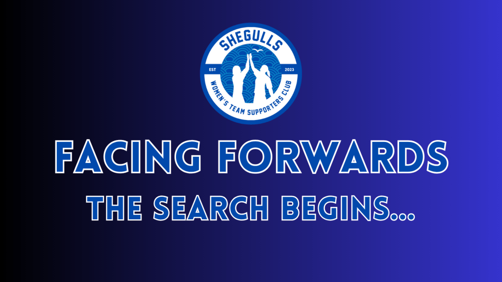 Facing Forwards – The Search&nbsp;Begins…