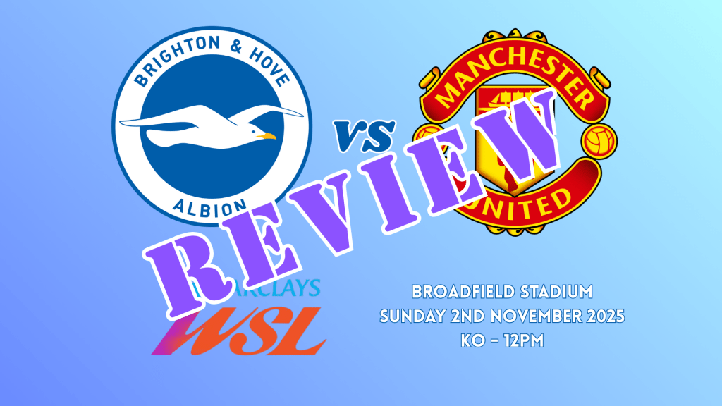 Match Review: Brighton 2-3 Manchester&nbsp;United