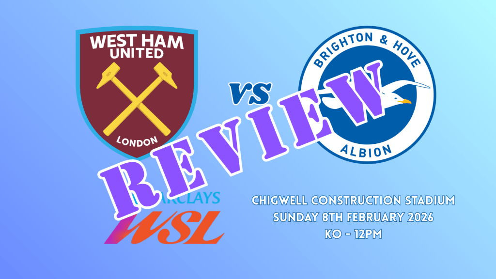 Match Report: West Ham 3-2&nbsp;Brighton