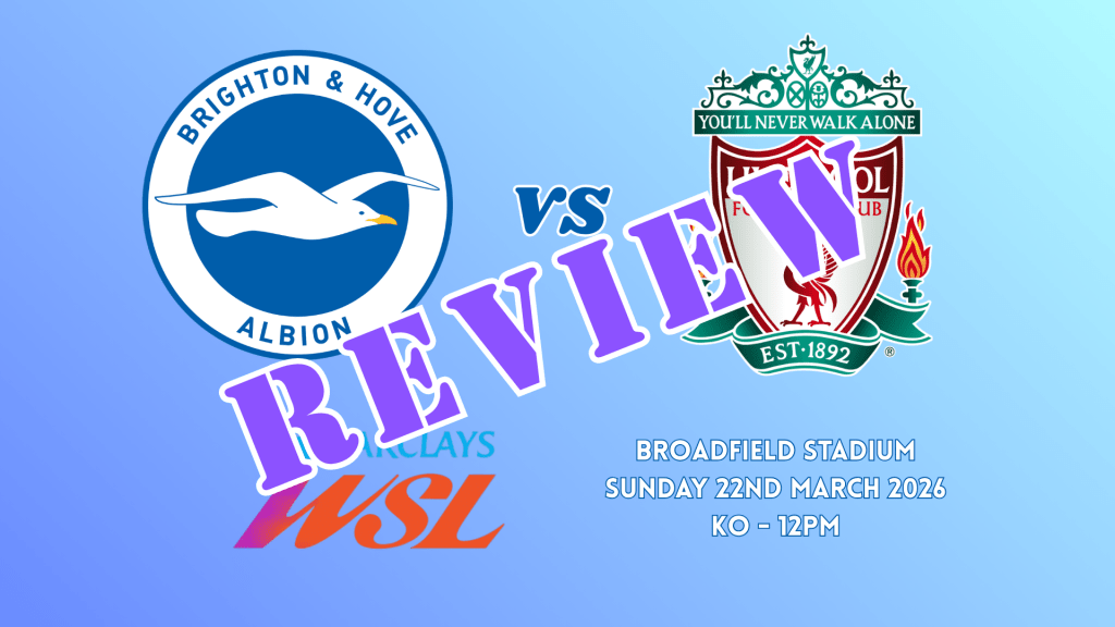 Match Review: Brighton 0-0&nbsp;Liverpool